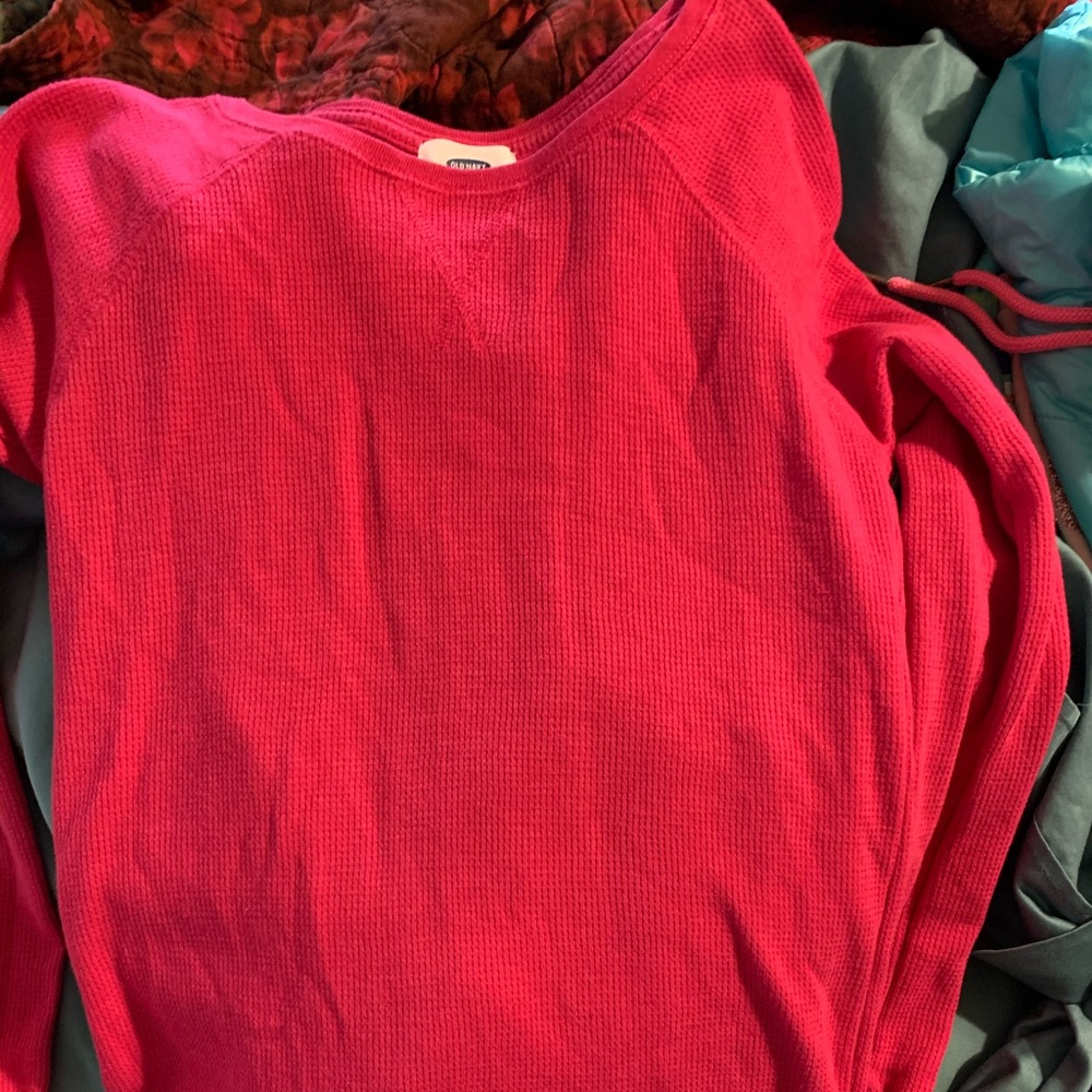 Pink old navy thermal